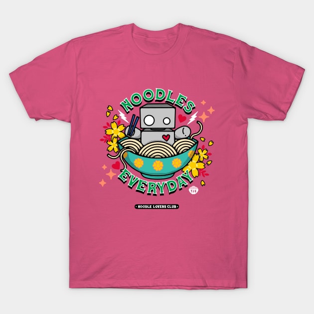 Noodles Everyday T-Shirt by thejellyempire
